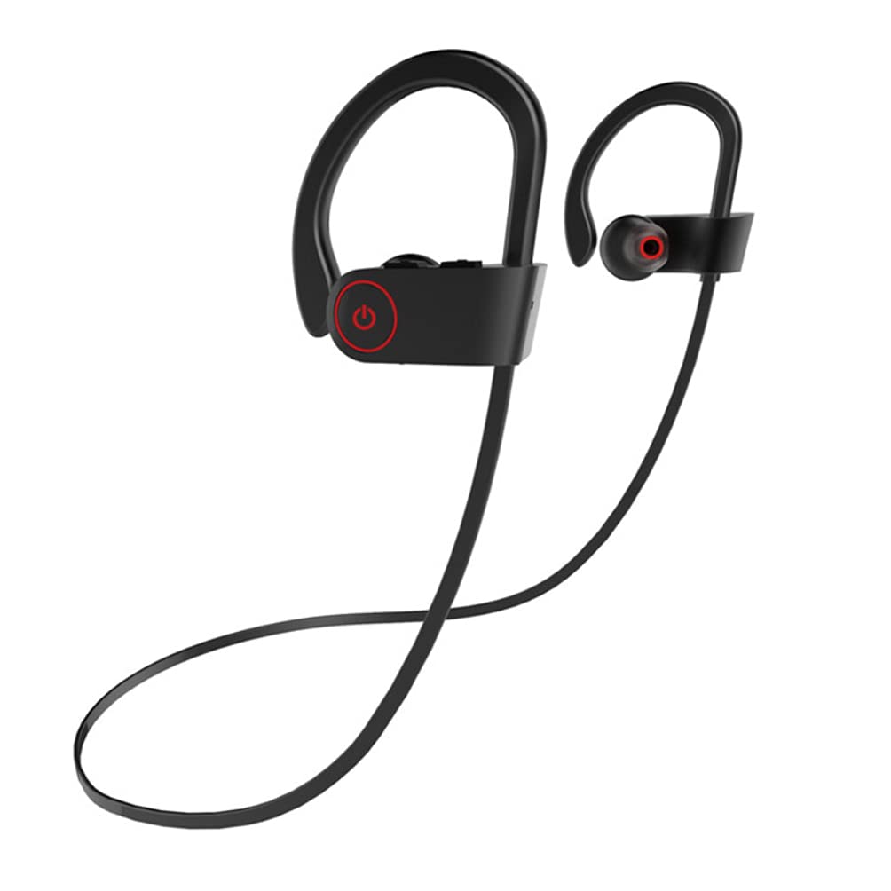 Audifonos Inalámbricos Bluetooth Deportivos, Impermeables IPX7,  con Micrófono, con Cancelación de ruido, con Estéreo para Ciclismo,