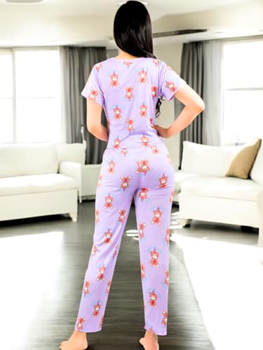 Pijama De 3 Piezas Mujer Pantalon Short Y Playera A Juego