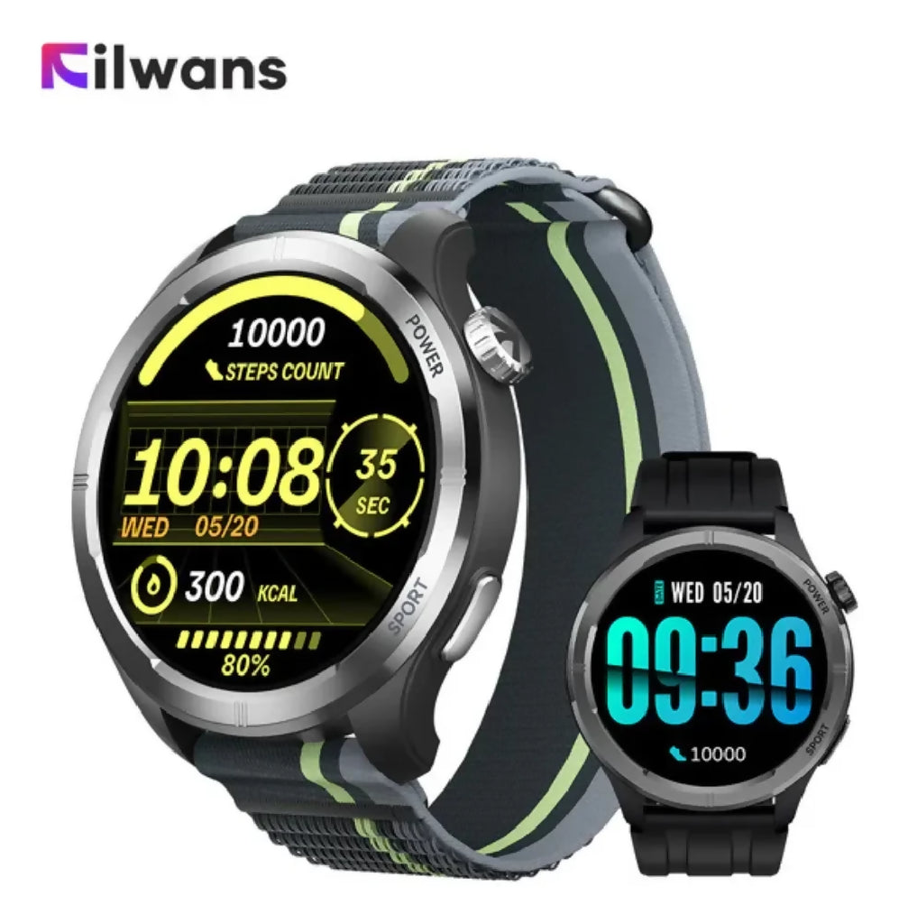 D_NQ_NP_2X_844142-MLM88029948760_072025-F-smartwatch-filwans-gtr-lite-negro-audifonos-g-tide-l22-negro