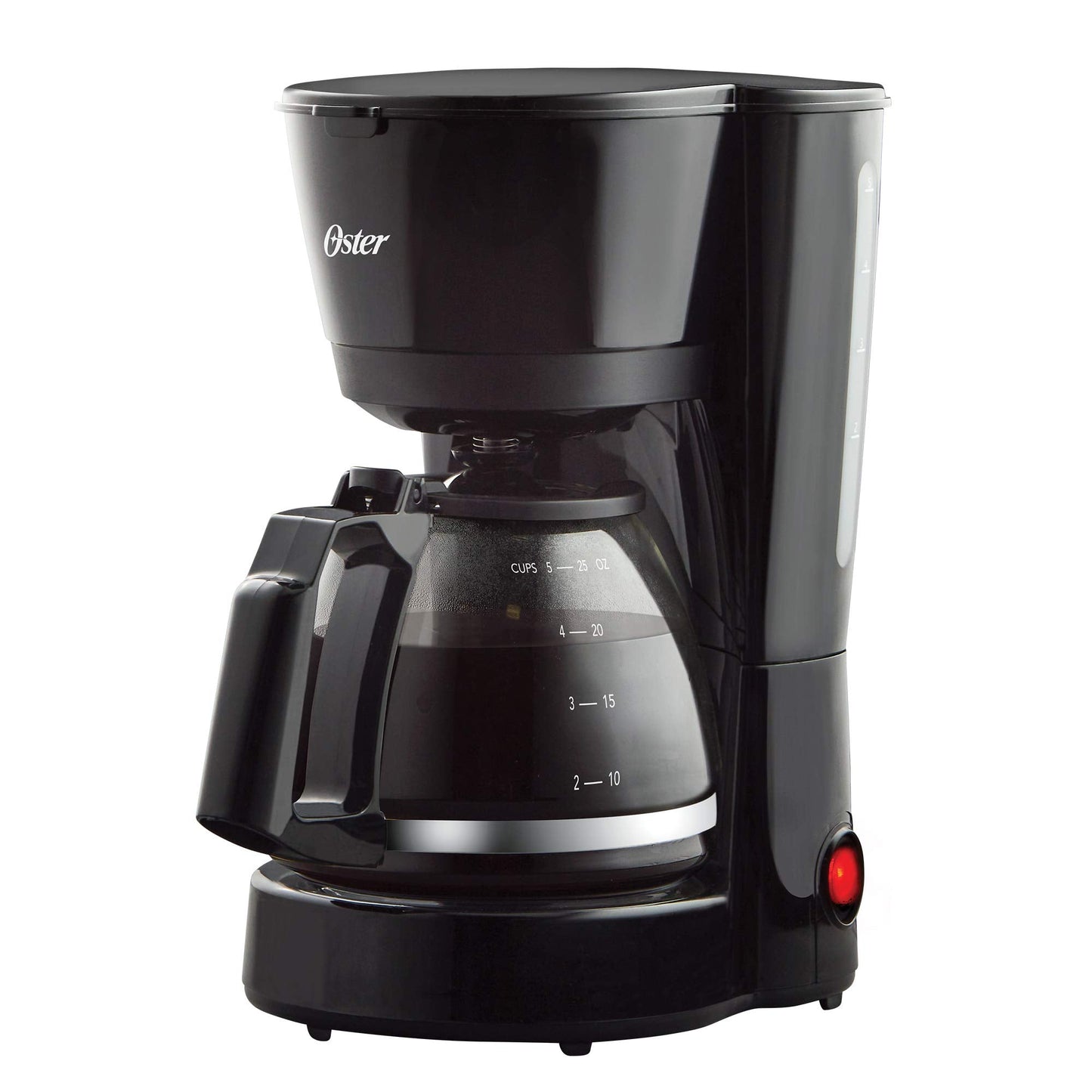 Cafetera Oster 5 Tazas, con Filtros Permanente. Negro
