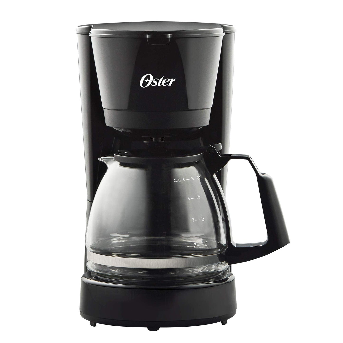 Cafetera Oster 5 Tazas, con Filtros Permanente. Negro