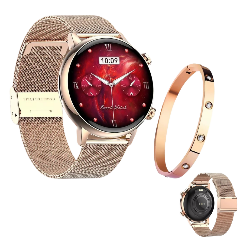 Smartwatch dorado mujer outlet