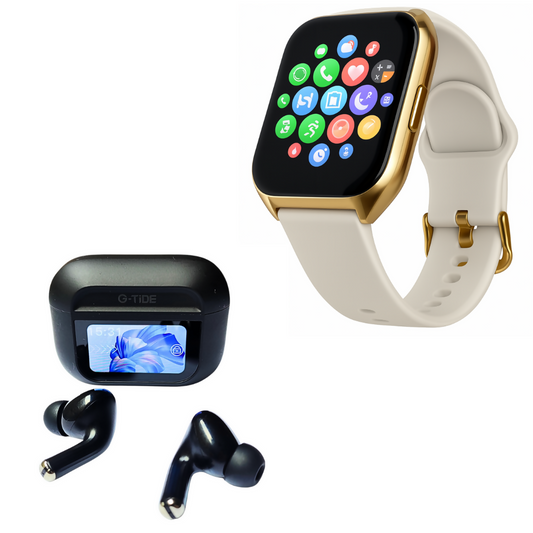 g-tide-future-pod-audifonos-filwans-gts-mini-smartwatch-dorado