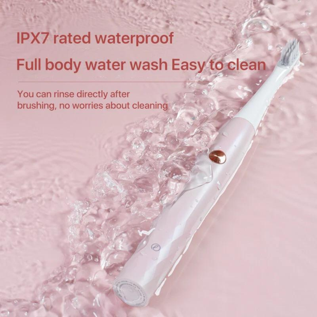 Cepillo de dientes eléctrico sónico Bomidi T501. Vibración de alta frecuencia. Blanqueamiento. Resistente al agua