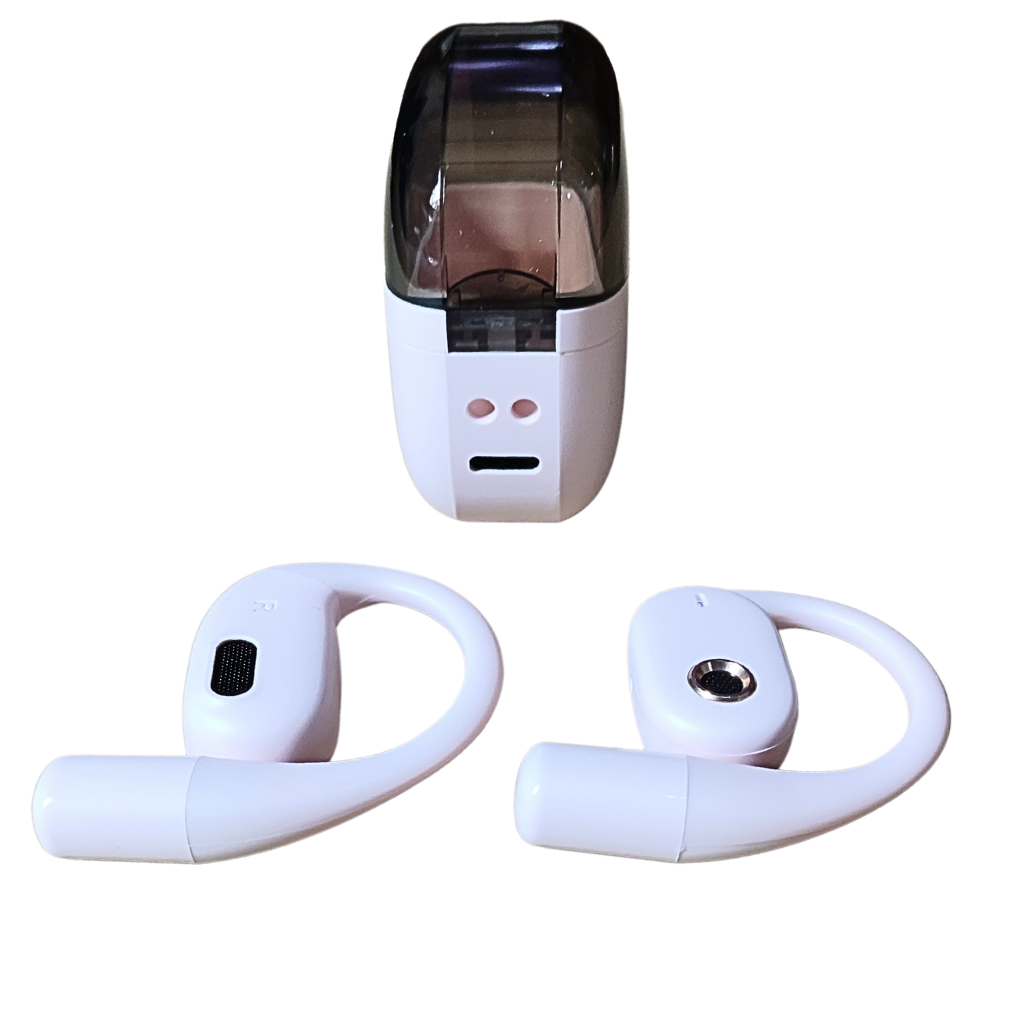 Audífonos Anticaídas G-tide OWS 8 Rosa. Bluetooth 5.4, Cancelación de Ruido y Sonido Hi-Fi