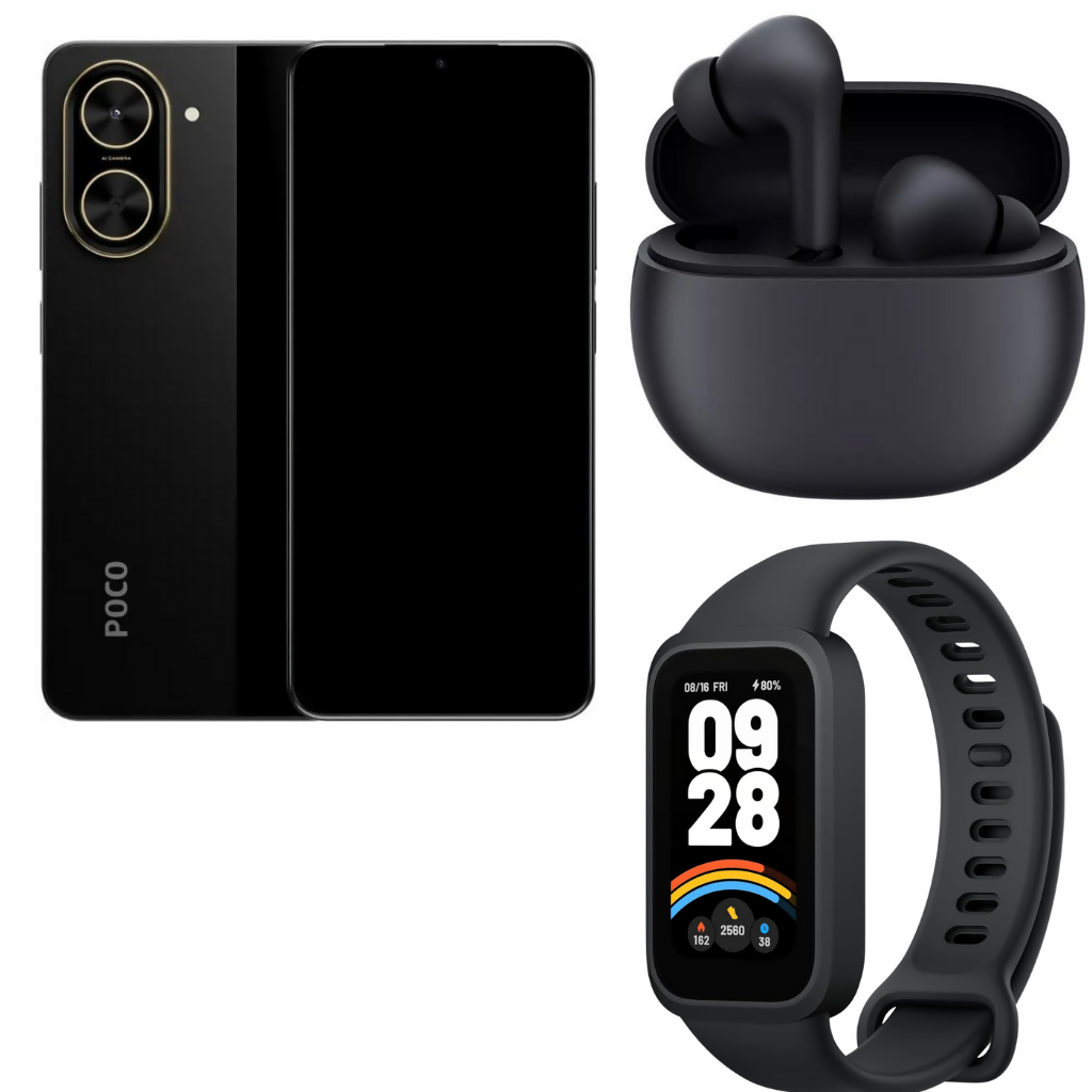 POCO C71 ブラック 4GB/128GB グローバル版 ケース付き POCO C71