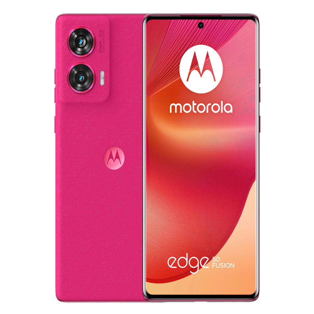 Motorola Edge 50 Fusion 12GB RAM 512GB, 50MP con Redmi buds 6 active y Smartwatch R5 rosa