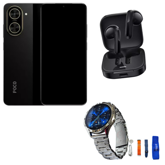 Xiaomi Poco C71 128gb Rom4gb Ram + Buds 6 Active