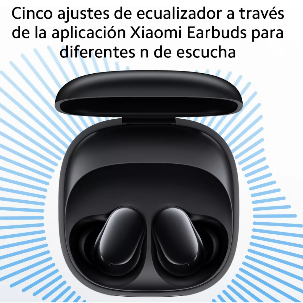Audífonos Xiaomi redmi buds 6 play bluetooth. + Smartwatch Filwans GTS MINI AZUL.