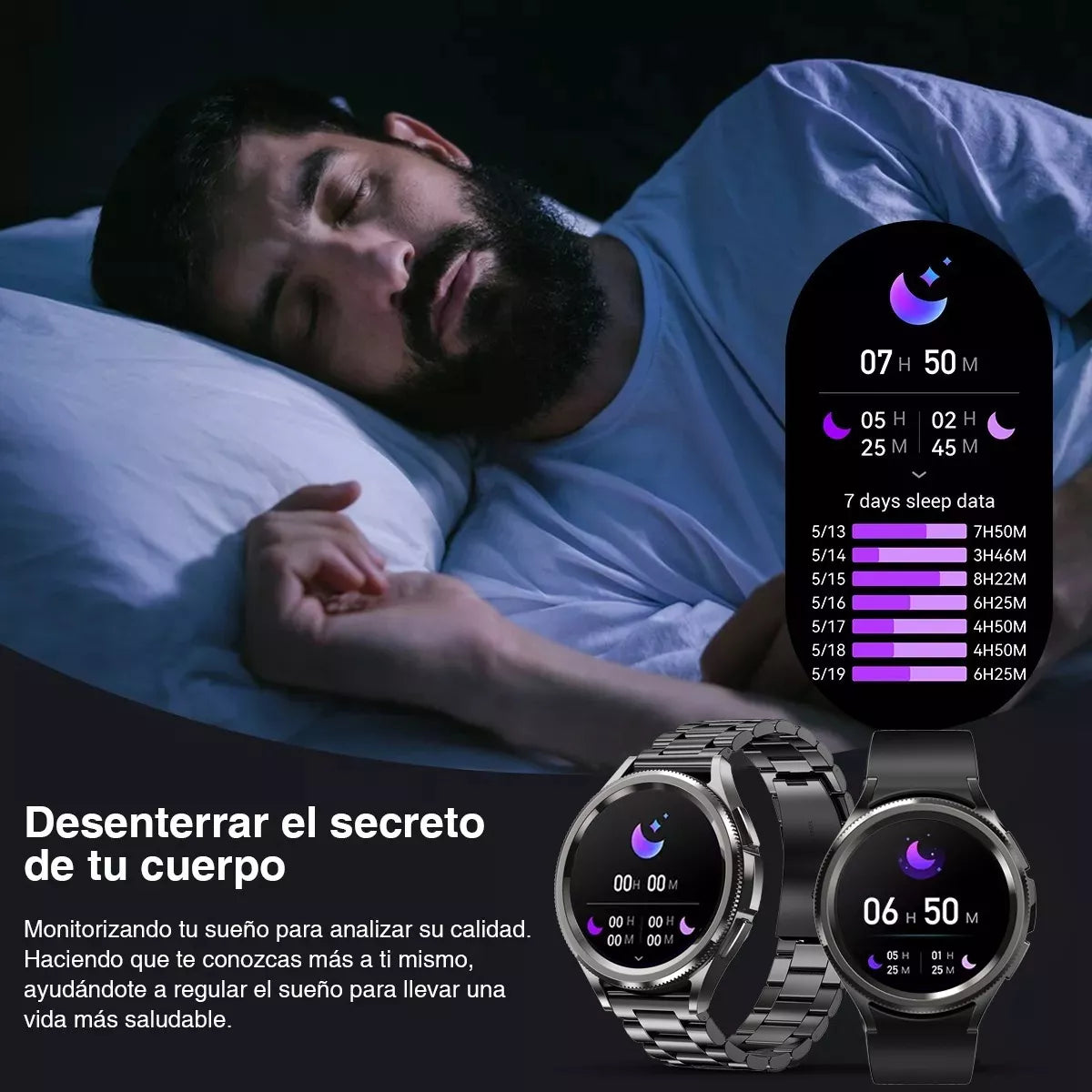 Reloj Inteligente Samartwatch Hombre Smartwatch Deportivo 1.46 Llamadas