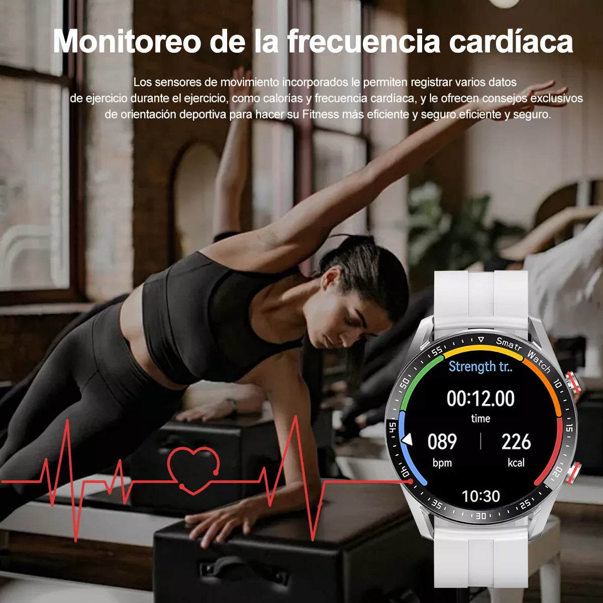 Reloj Inteligente con Llamada Bluetooth Estilo Tecnología y Rendimiento en tu Muñeca