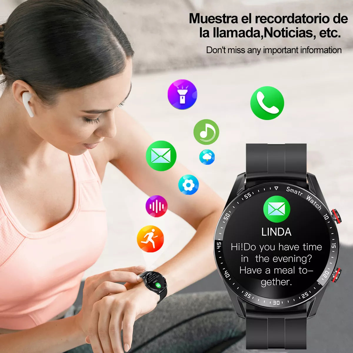 Reloj Inteligente con Llamada Bluetooth Estilo Tecnología y Rendimiento en tu Muñeca