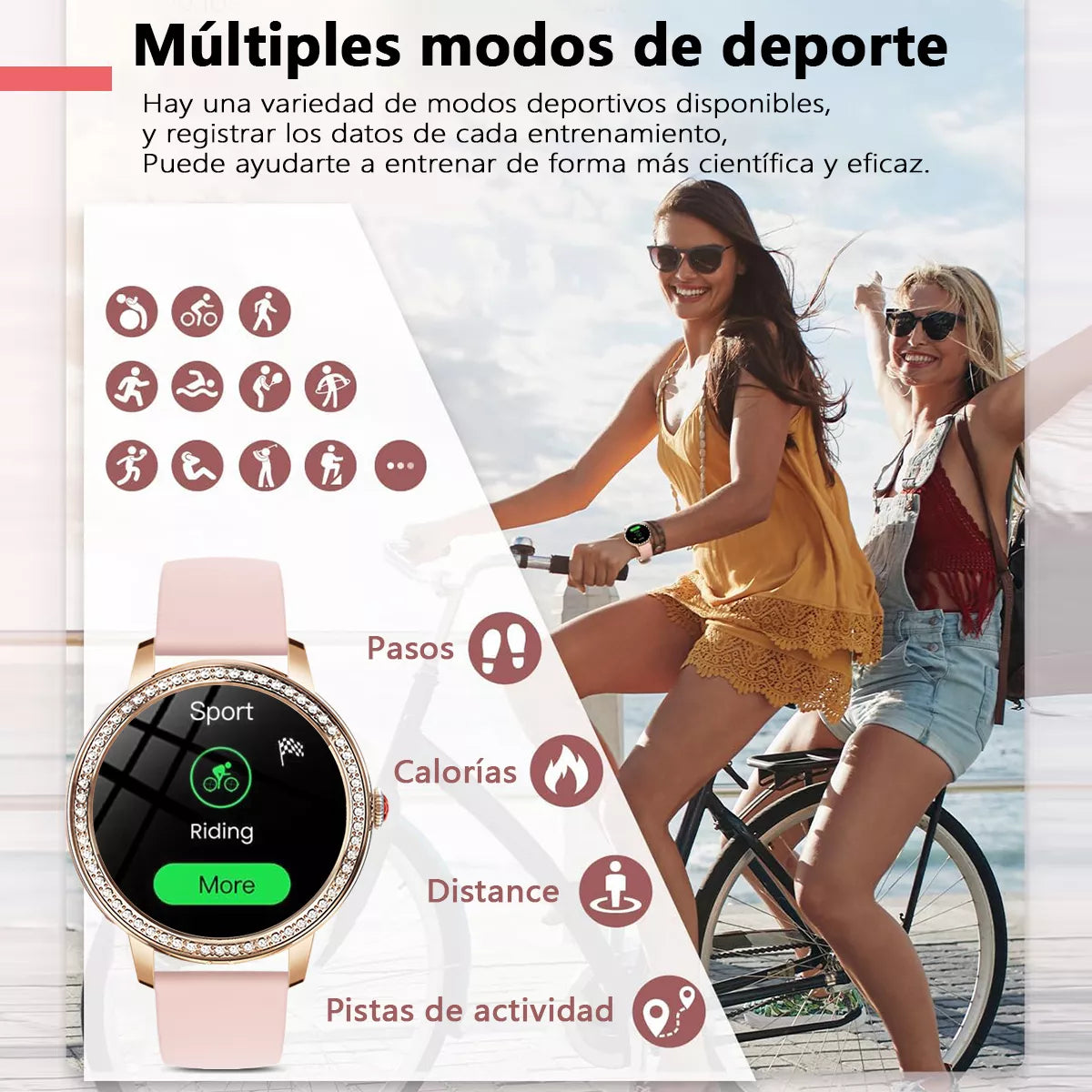 Smartwatch FUTUREM WD01 1.85" Bluetooth Llamada - Resistente al Agua IP68