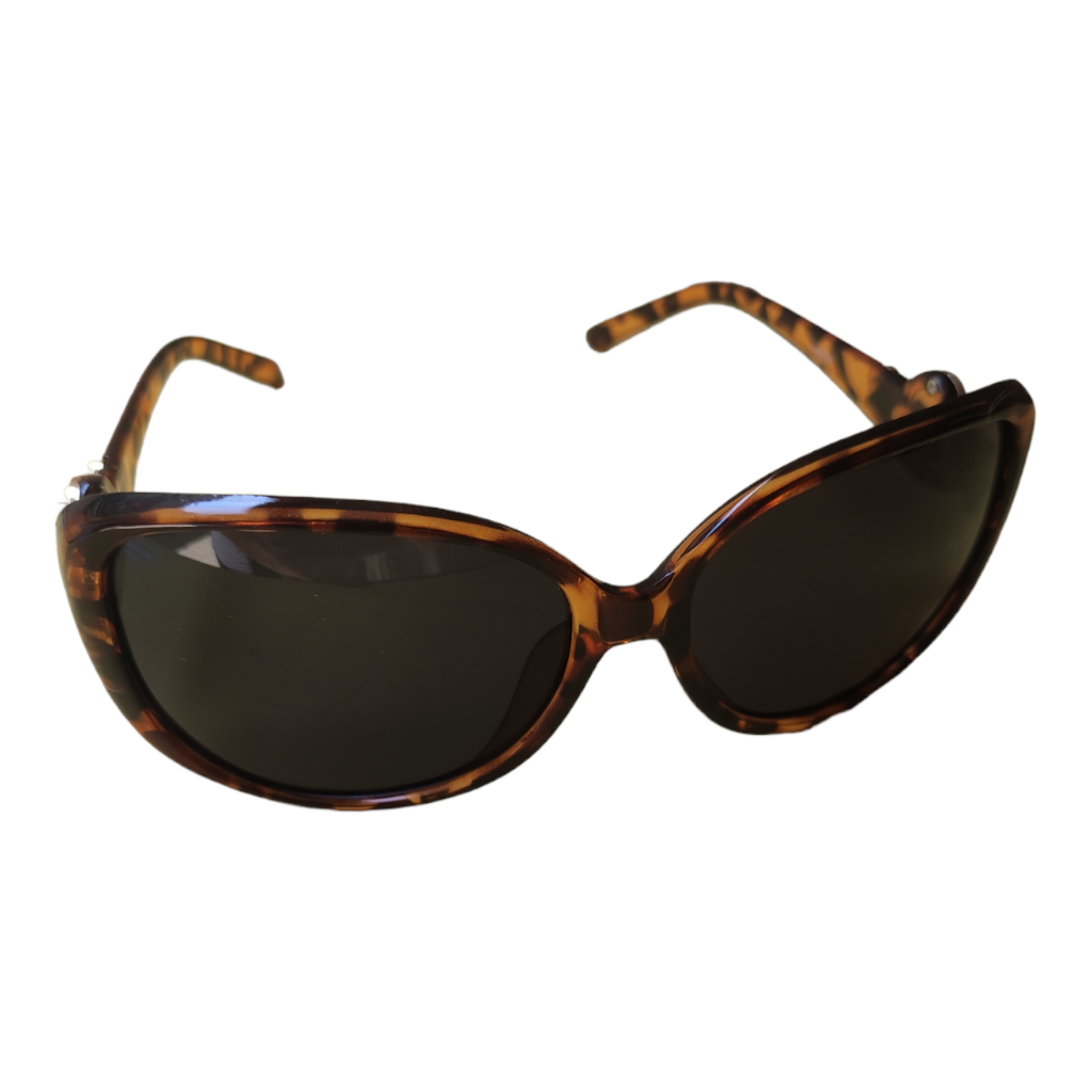 Lentes de sol para dama, decoración lateral .