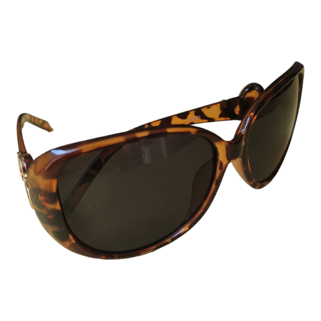 Lentes de sol para dama, decoración lateral .