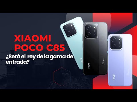 Xiaomi Poco C85 256GB con 8Gb ram, batería 6000Mha, 50MP cámara