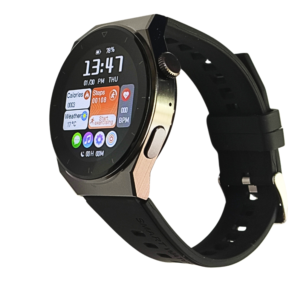 Smartwatch BOSSNEY W03 Pro con NFC, Llamadas Bluetooth, Monitoreo de Salud y Notificaciones – Tecnología Inteligente para tu Estilo de Vida