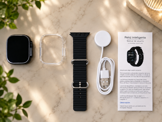 Smartwatch U5 Multifunción con Llamadas, Mensajería e Inteligencia Artificial