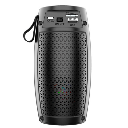 Bocina Bluetooth Link bits, luces led colores.