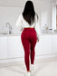Pack de 2 Leggings Casuales de Mujer de Yoga para Dama y Cintura Alta Pantalones Ajustados con Control de Abdomen no transparentan