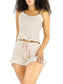 Conjunto de Pijama para Dama, Playera de Verano y Pantalones Cortos, Conjunto de Ropa de Dormir Suave Y Muy Ligera
