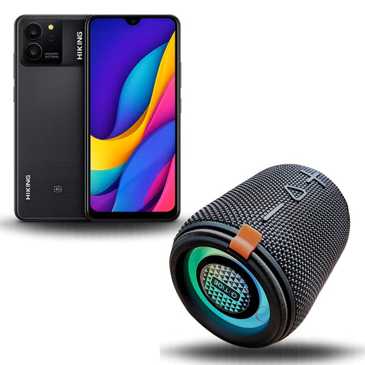 Combo Smartphone HIKING A2 4G + Bocina Bluetooth G-TIDE SV-30 Portátil