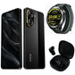 Smartphone XIAOMI POCO C71 4/128 GB (Negro) con Smartwatch FILWANS GTR Lite (Negro) y Audifonos Xiaomi Redmi Buds 6 Play