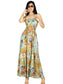 Vestido Maxi Casual Mujer Largo Cómodo de Tirantes