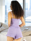 Conjunto de Pijama para Dama, Playera de Verano y Pantalones Cortos, Conjunto de Ropa de Dormir Suave Y Muy Ligera