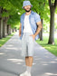Short Hombre Casual Cintura Ajustable Detalles Texturizados Diseño Moderno