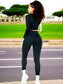 Set Deportivo Mujer Gym Yoga O Casual Top Y Pants