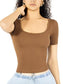 Playera Manga Corta Canale Stretch Mujer – Ajuste Perfecto