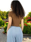 Set 2 Player Mujer Texturizada Casual Stretch Blusa Dama Top