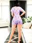 Pijama De 3 Piezas Mujer Pantalon Short Y Playera A Juego