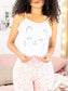 Conjunto Pijama Mujer Blusa Y Pantalón Dama Piyama Pyjama