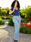 Set 2 Player Mujer Texturizada Casual Stretch Blusa Dama Top