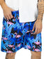 Traje de Baño Hombre Estampado Trajes de Baño de Playa de Secado Rápido con Forro de Mallas, Bañador Corto para Playa, Natación o Piscina