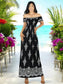 Set de 2 Vestido Maxi Casual Mujer Largo Cómodo Estilo Boho