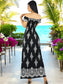 Set de 2 Vestido Maxi Casual Mujer Largo Cómodo Estilo Boho