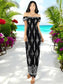 Set de 2 Vestido Maxi Casual Mujer Largo Cómodo Estilo Boho