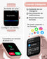 Reloj Inteligente TOOBUR, Alexa Incorporada, Sumergible, Llamadas, Notificaciones. Rosa