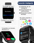 Reloj Inteligente TOOBUR, Alexa Incorporada, Sumergible, Llamadas, Notificaciones. Negro