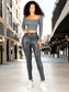 Leggings Faja Alta Grueso Leggins Reduce Abdomen Vientre Cintura Legins Mallon de Mujer Mallas Elegantes Malones de Talle Extra Alto