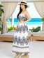 Vestido Largo Casual Mujer Maxi DRES Cómodo Estilo Moderno