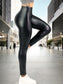 Leggings Faja Alta Grueso Leggins Reduce Abdomen Vientre Cintura Legins Mallon de Mujer Mallas Elegantes Malones de Talle Extra Alto