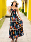 Vestido Maxi Casual Mujer Largo Cómodo de Tirantes
