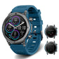 Smartwatch 1.43" FreshFun AMOLED con Llamada Bluetooth, Reloj Inteligente Hombre Impermeable IP67, Monitor de Frecuencia Cardíaca/Oxígeno en Sangre/Sueño, 100+ Modos Deportivos para Android/iOS