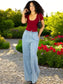 Set 2 Player Mujer Texturizada Casual Stretch Blusa Dama Top