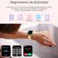 Smartwatch Lostrain Mujer,Reloj Inteligente Deportivo para Mujer 1.96" Pantalla Bluetooth IP68 Impermeable,Pulseras Inteligentes con GPS,Podómetro.