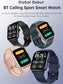 Reloj Inteligente Hombre, 1.83" Smartwatch con Llamadas Bluetooth, Smart Watch Pulsómetro/Monitor de Sueño.
